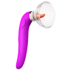 Silicone Stretch Heating Vibrator Massager Masturbation Sex Toy
