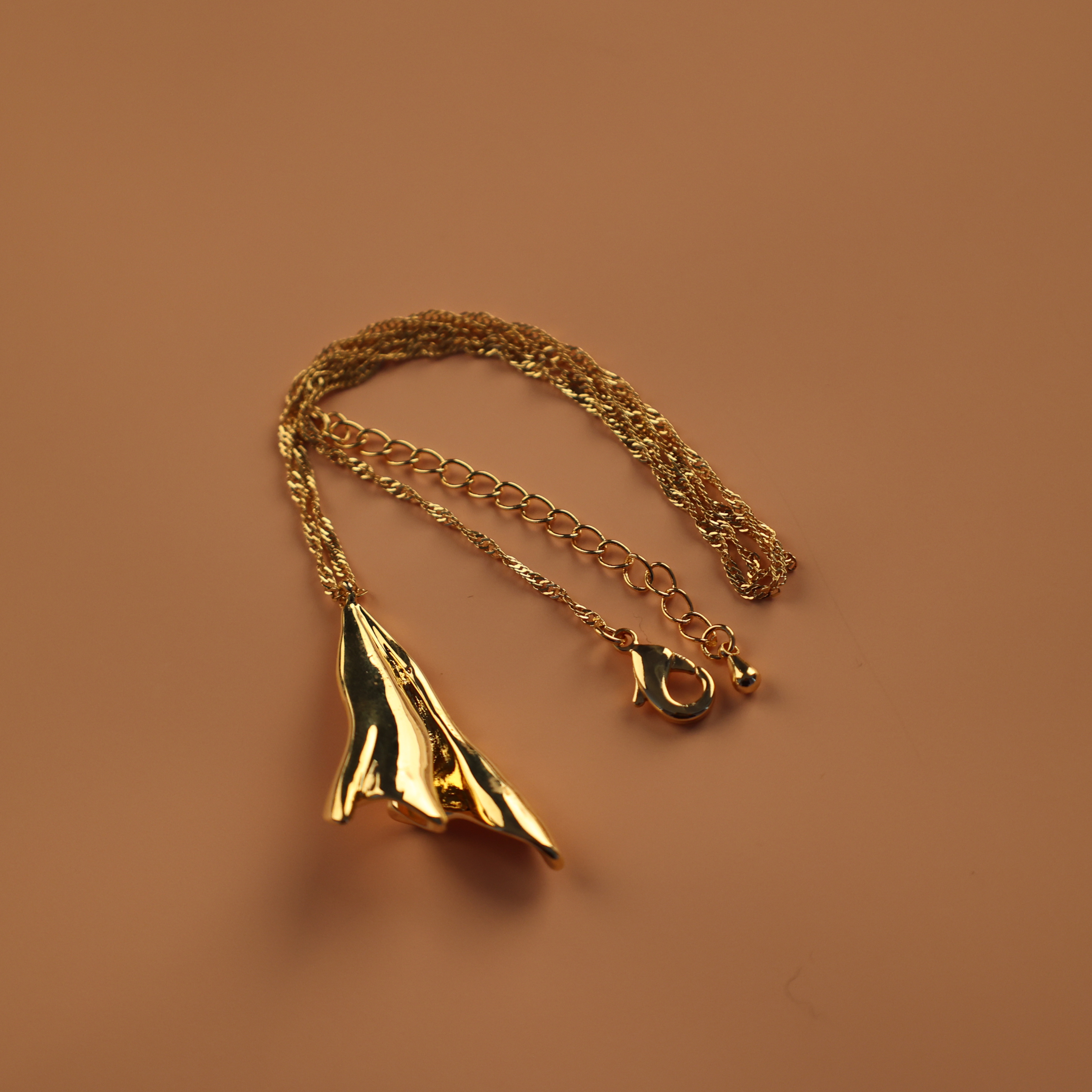 Fashion Handmade 18k Gold Pendant Jewelry Necklace