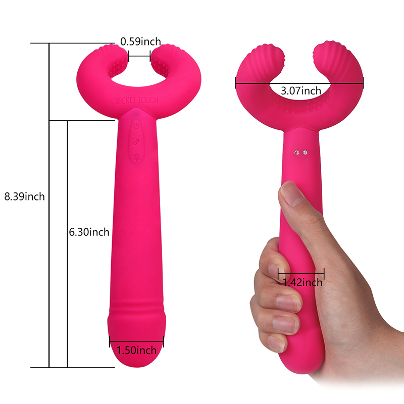 Silicone Flickering Vibrator Clitoris G-Spot Stimulating Sex Toy