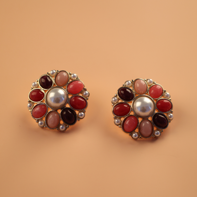 Custom Women Fashion 18K Gold Plated Wholesale Jewellery Earrings