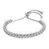 Adjustable Silver Plated Jewelry Bracelet