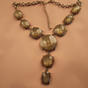 2022 Fashion Jewelry Gold Pendant Necklace with Rhinestone