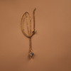 14K 18K Gold Custom Gemstone Pendant & Charms Necklace