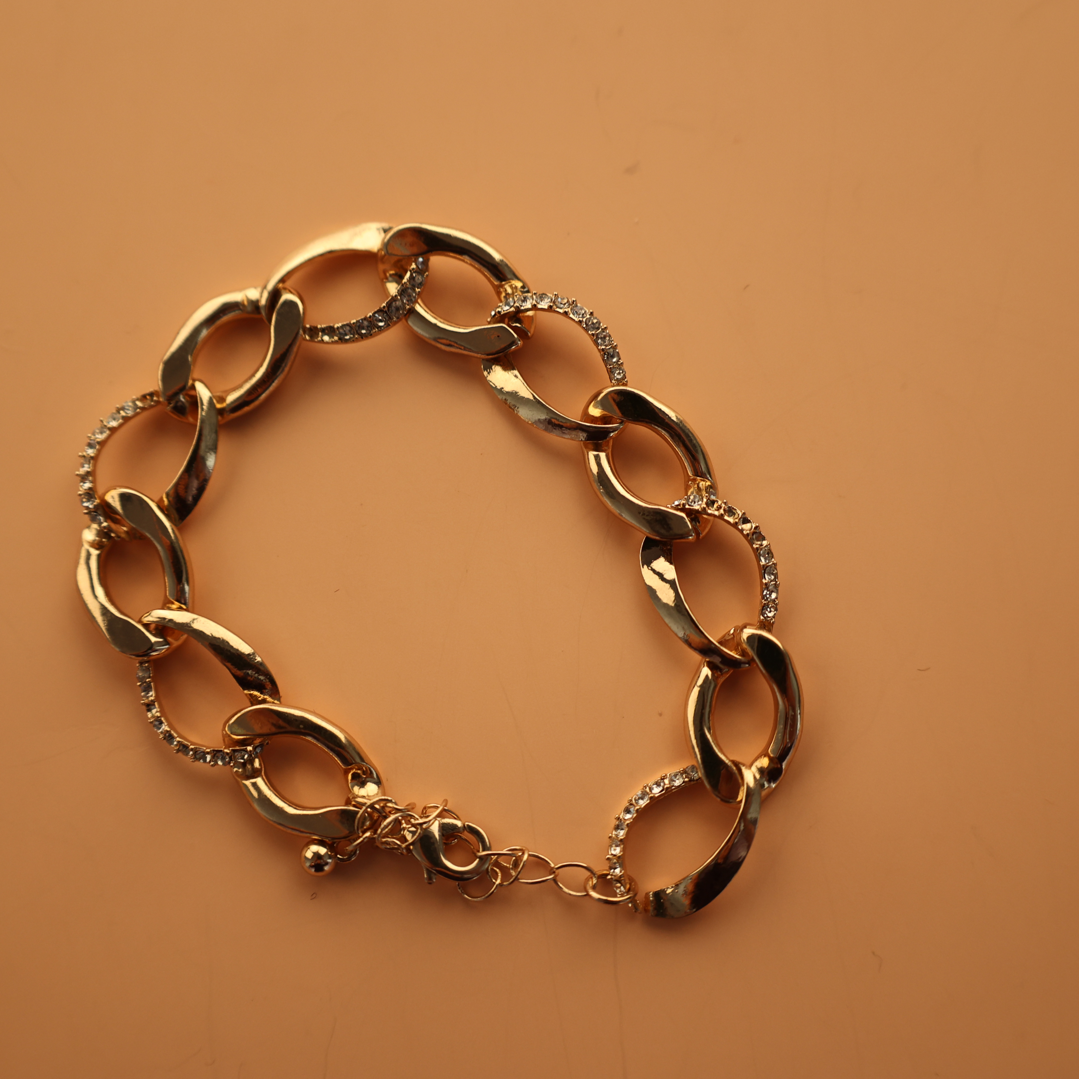 Jewelry Gold Plated Silver Or Brass Exquisite Belt Bracelet