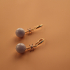 Copper Gold Plated Stud Earrings Plated Hoop Earrings for Women