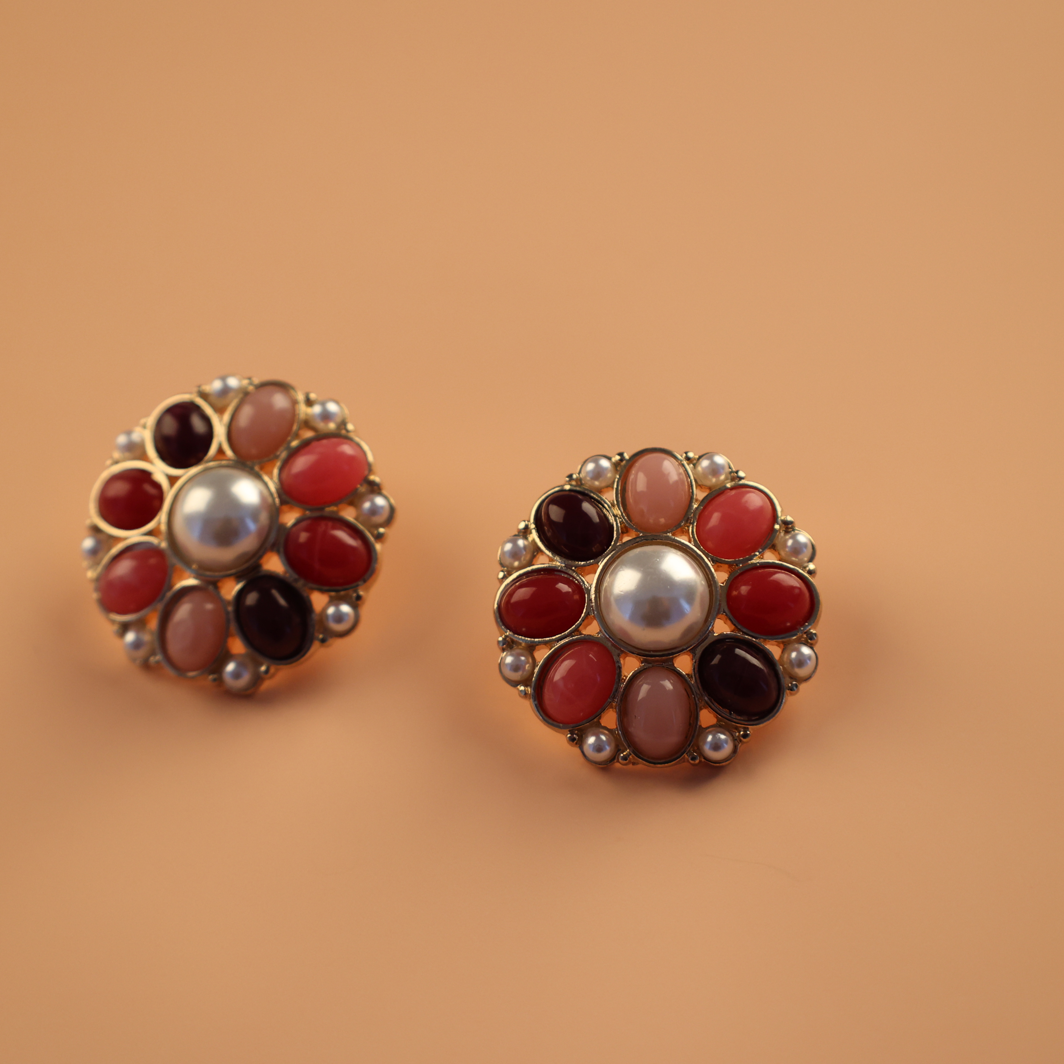 Custom Women Fashion 18K Gold Plated Wholesale Jewellery Earrings