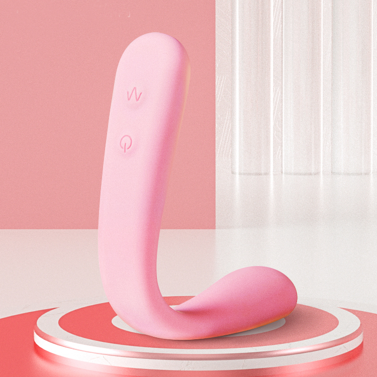 Rechargeable Dildo Vibrator with G-Spot Clitoris Stimulating Sex Toy
